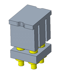 2x2P Pogo Pin 连接器