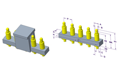甘肃 5P Pogo Pin 连接器
