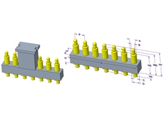 洛阳7P Pogo Pin 连接器